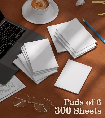 Small Memo Pads 4x6 - 10 Pads, 500 Sheets - Blank Note Pads for Office & School - Picture 9 of 9