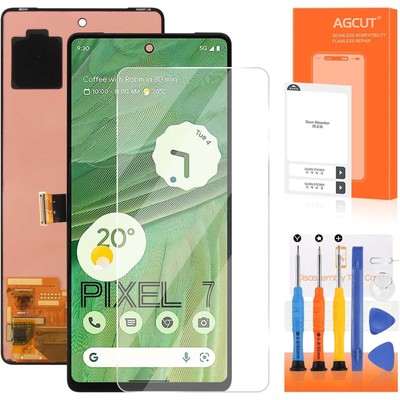 OLED For Google Pixel 7 GVU6C GQML3 LCD Digitizer Screen Touch Assembly No Frame