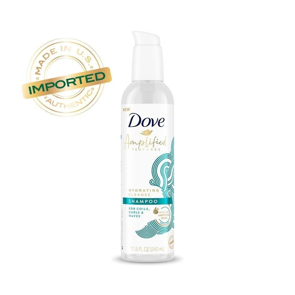 Dove Hydrating Cleanse Shampoo For Curly 340ml