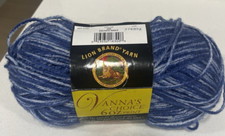 Lion Brand Yarn Vanna's Choice Yarn Denim Mist Color 300 New