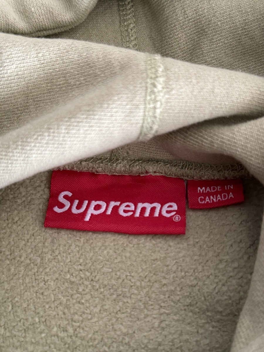 Logo Hoodie Supreme Neck Label Supreme Bling Box Logo Hooded