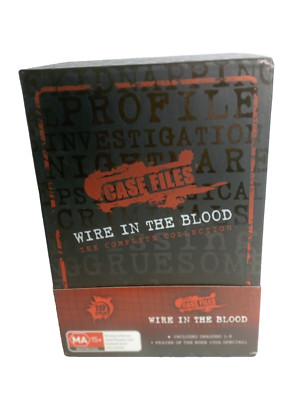 Wire In The Blood - Case Files Season 1 -6 & Movie The Complete Collection R4
