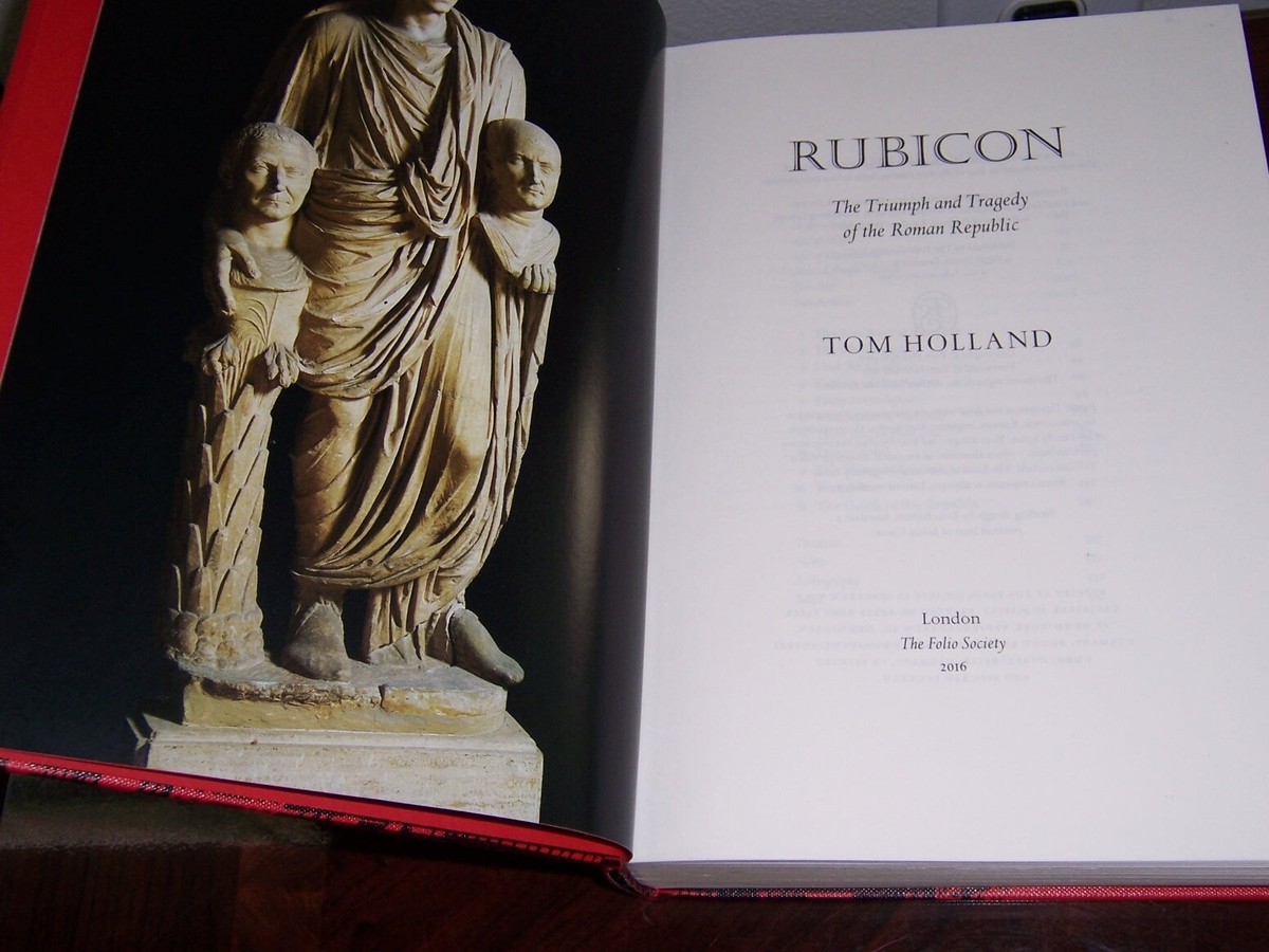 Folio Society RUBICON by Tom Holland -First / 1st Printing | eBay