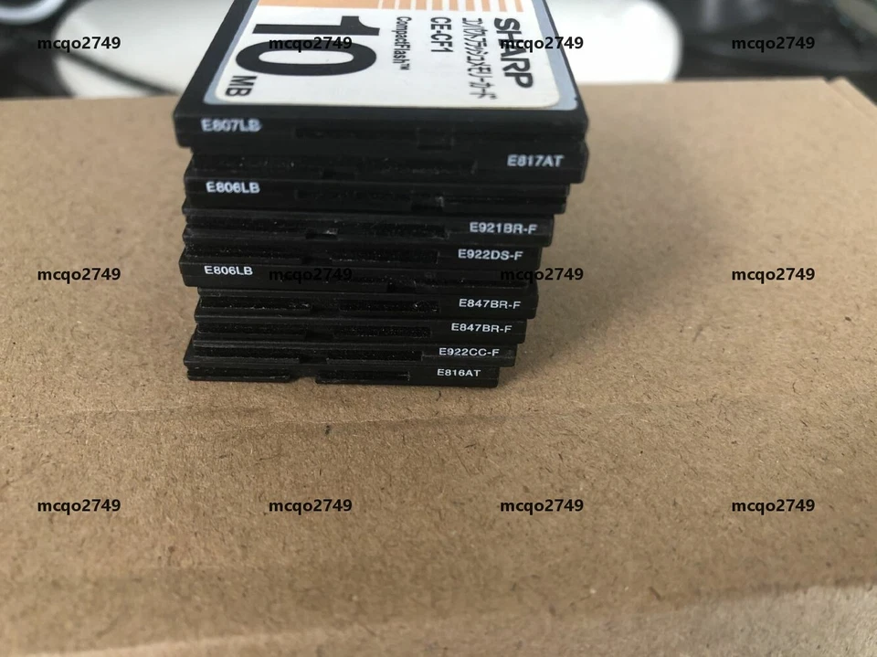 10pcs 10MB Sandisk Compact Flash Card CF Memory card SDCFB-10 - Image 2 of 2