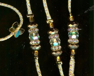 beaded dog show leads