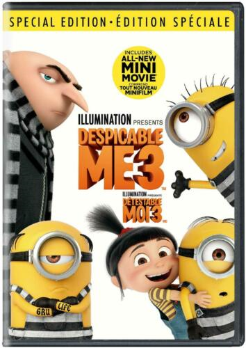 Despicable Me 3 DVD Animation & Anime Steve Carell