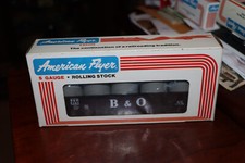 NEW OLD STOCK AMERICAN FLYER BALTIMORE OHIO 4-9301 GONDOLA ROLLING STOCK S GAUGE