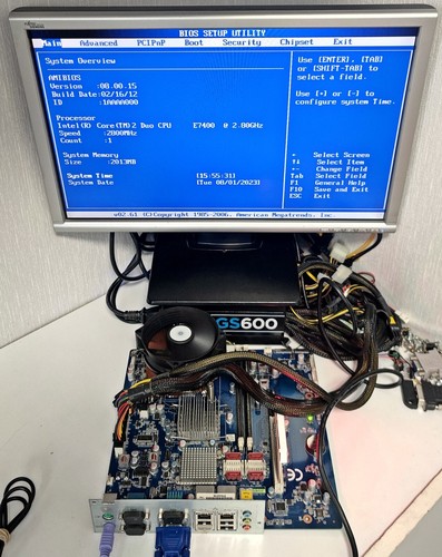 Advantech IPPC-Q45 R10 08GSAQ45005203 Industrial Control Motherboad + CPU + RAM - Picture 7 of 21