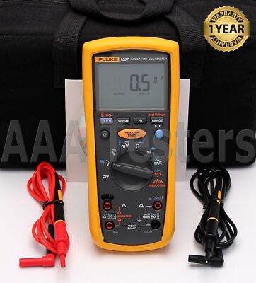 Fluke 1587 Insulation Multimeter Full Featured Digital True RMS Tester