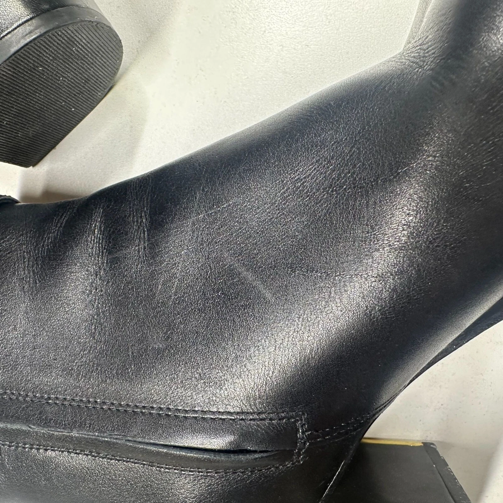 Stivaletti eleganti Tory Burch Sophia 60 mm in pelle nera da donna taglia 8