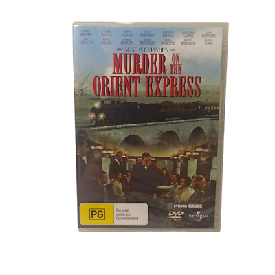 Murder On The Orient Express (DVD 1974) Movie Drama Crime Thriller Mystery Train
