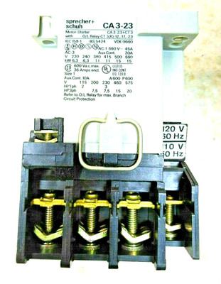 New Motor Starter -220v, 6kw -3 phase- #5