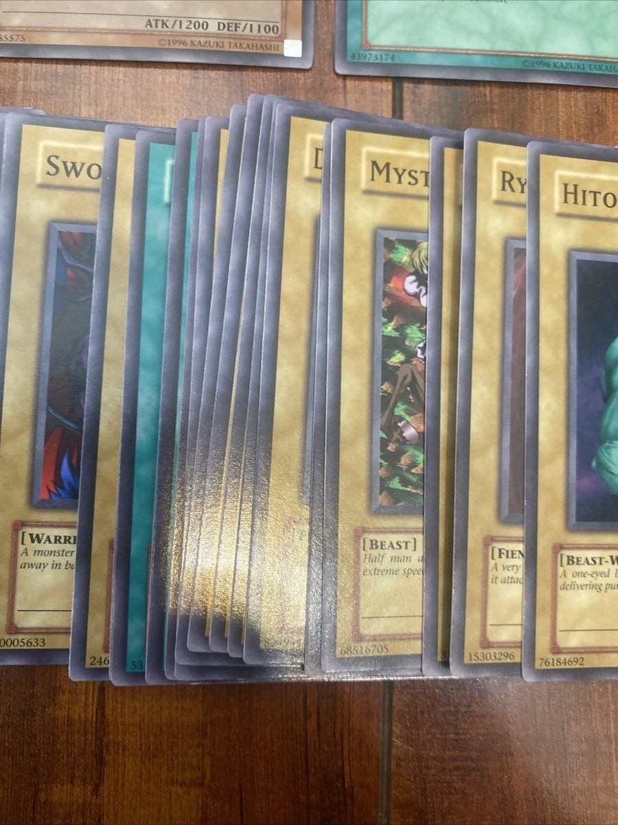 Yugioh 1996 Starter Deck Kaiba Opened SDK Blue Eyes UNUSED COMPLETE NM 💎