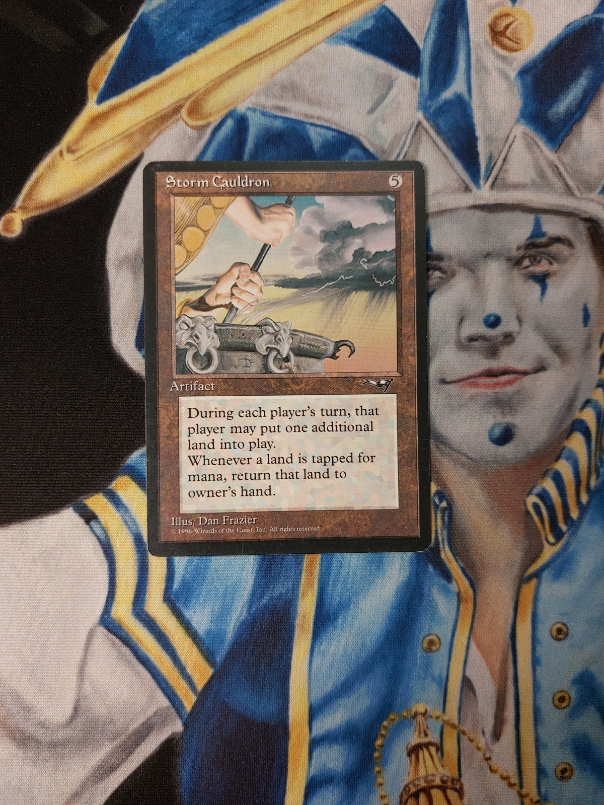 Storm Cauldron MTG Alliances Rare Artifact Moderately Played x1 SC2