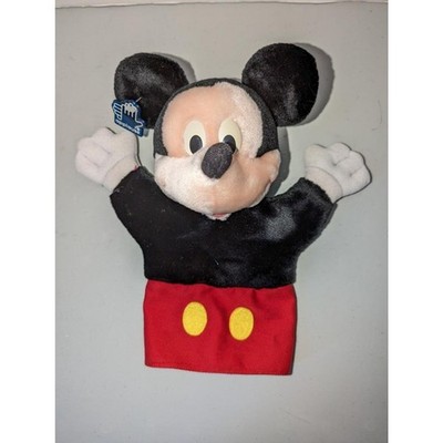 Applause Mickey Mouse 10'' Stuffed Plush Hand Puppet -0823T13