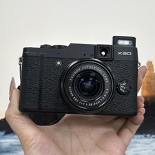 Fujifilm Fuji X Series X20 12.0MP 4x Optical Zoom Digital Camera Black English