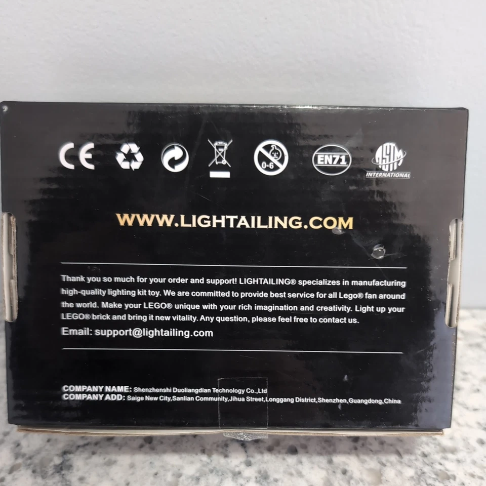 Kit LED Lightail LGK341 para Lego Set 42115 Lamborghini Sian FKP 37 Nuevo Foto 2 de 4