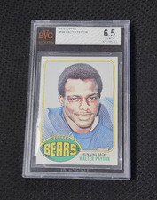 1976 Topps Walter Payton Rookie Card #148 Graded BVG 6.5 EX-MT+ Chicago Bears. rookie card picture