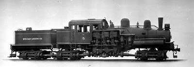 Lima 3 LKW Shay No. 5, Mud Bay Logging Company, Olympia, WA, ca 1920 8,5 x 11