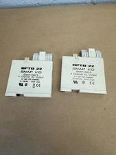 Opto22 SNAP-OAC5, 4 Channel AC Output, SNAP I/O, 3/4A per Channel - Lot of 2