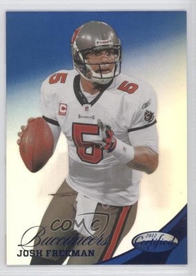 2012 Certified Mirror Blue 56/100 Josh Freeman #126 0l1