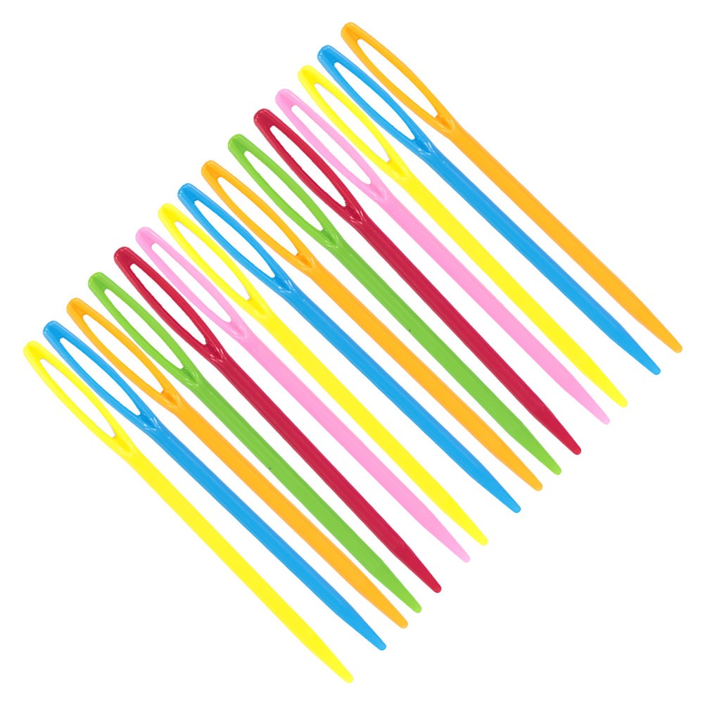 40Pcs Safe Sewing Needles Large Eye Needles for Crochet Handmade Crafts US