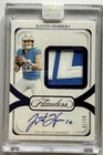 2024 Panini Flawless Football JUSTIN HERBERT AUTO PATCH 1/10 #DPA-JHT