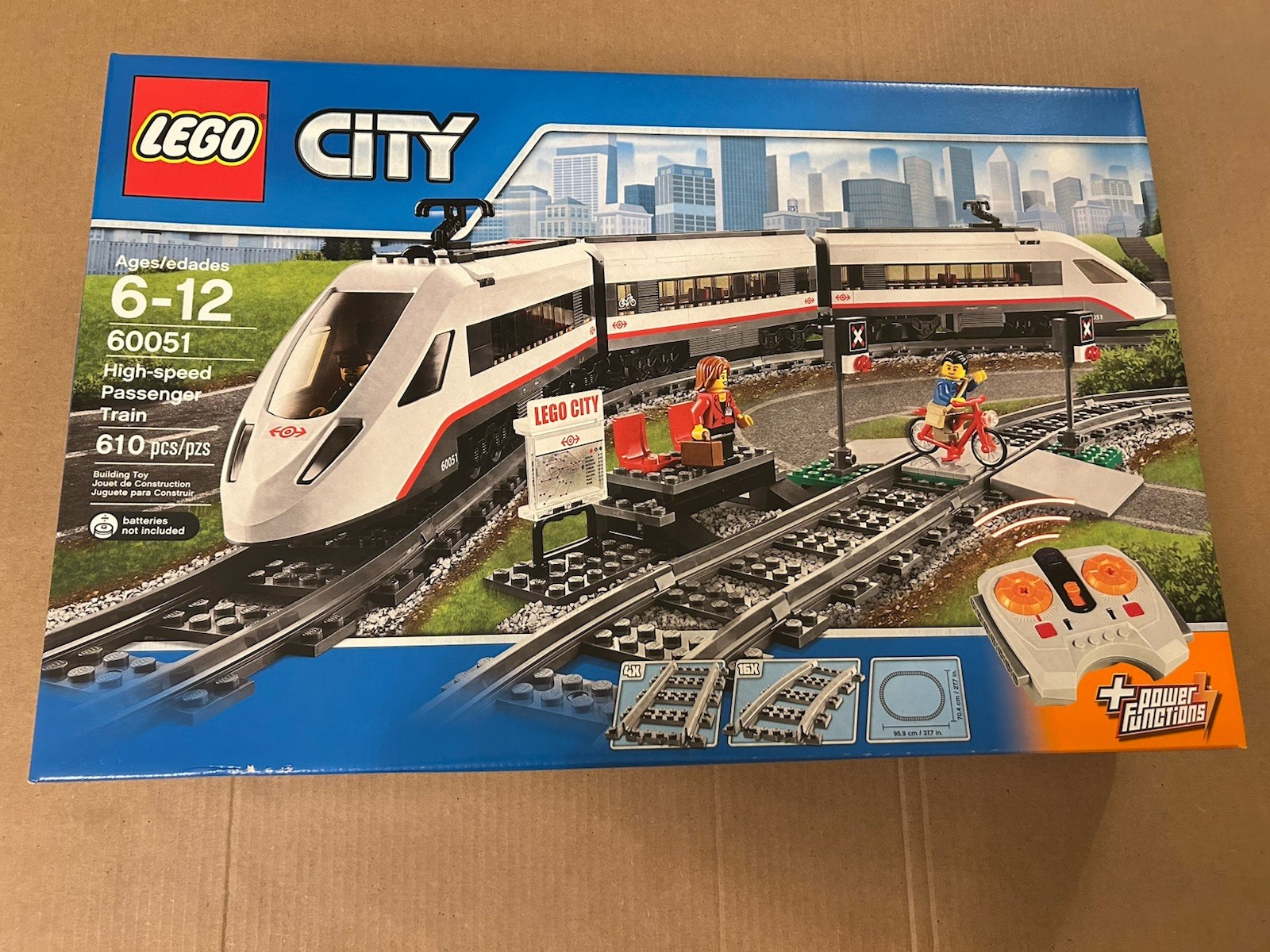 LEGO CITY: High-speed Passenger Train (60051)-Brand New In Factory Sealed Box