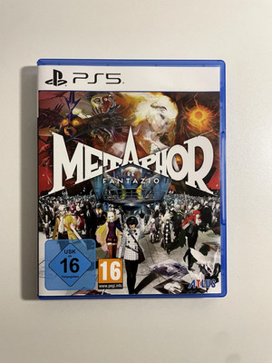 PS5 Metaphor ReFantazio Top Zustand