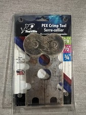 SharkBite 23383 PEX Piping Plumbing  Crimping Tool-3/8”-1/2”-3/4” In Package