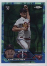 2023 Chrome Update Aqua & Blue Lava Lamp Refractor 132/175 Brent Headrick 1mc9