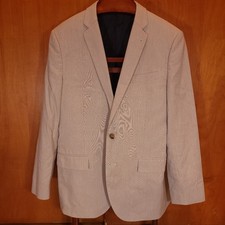 J Crew Blazer Sport Coat 42R Cotton Ludlow Beige