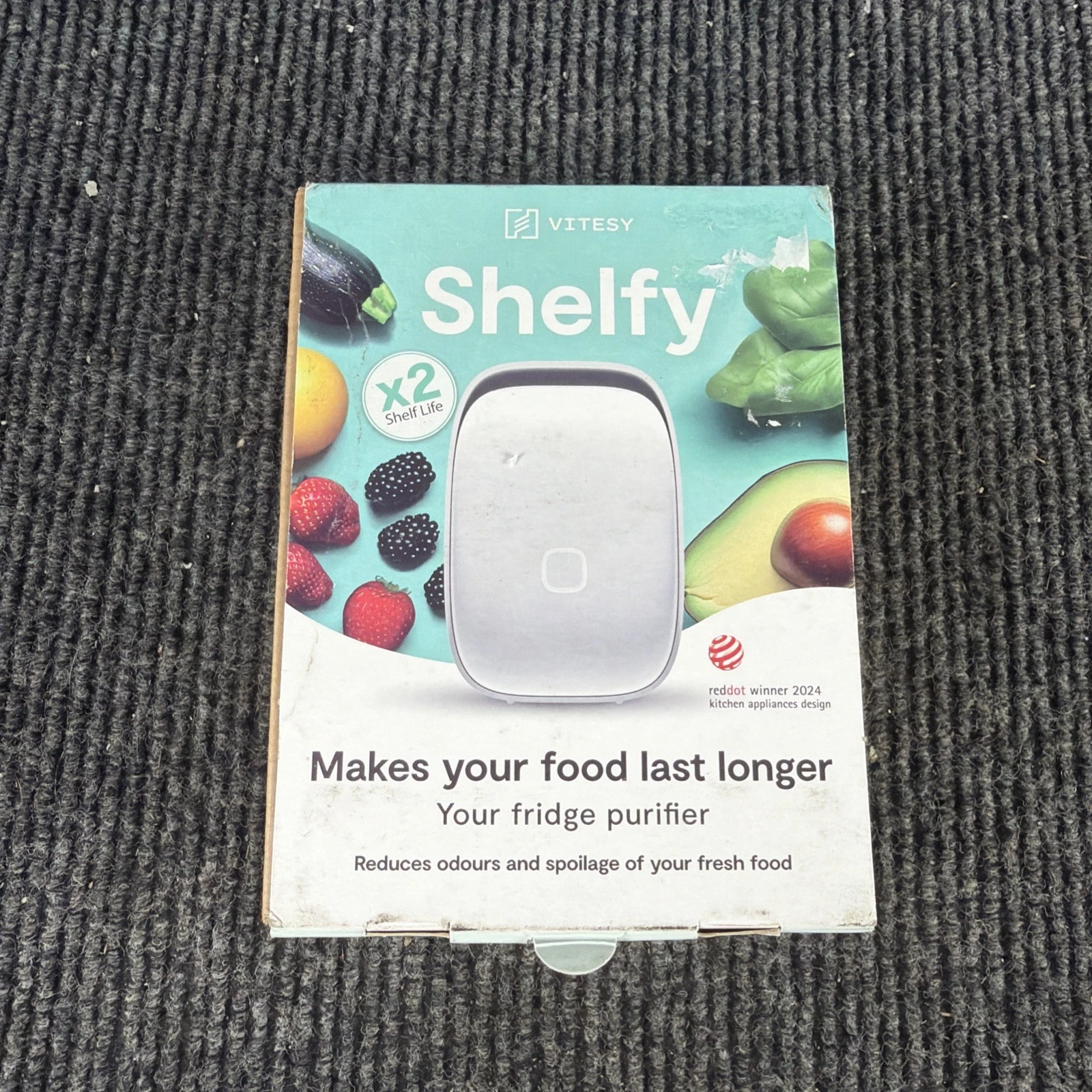 Shelfy Smart Refrigerator Device Food Freshness Preserving Technology
Opens in a new window or tab