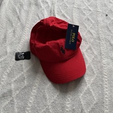 Polo Ralph Lauren Red Cap with pony on front - BNWT