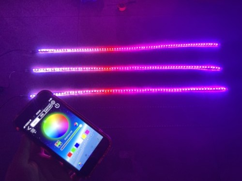 For Grill Slingshot 3PCS 5FT Strips Light Music APP 60" Waterproof Single Row - Picture 5 of 14
