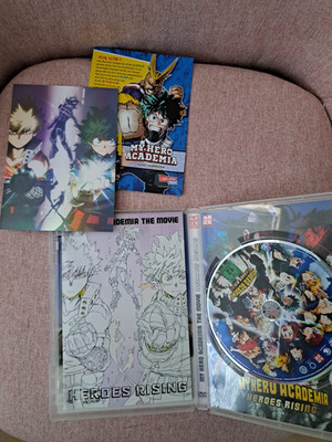 My Hero Academia Heroes Rising DVD + Extra Karte Anime Film