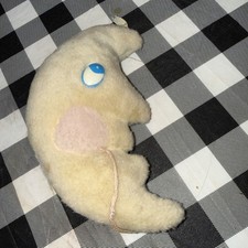 Vintage Eden Toys Inc Half Moon Wind Up Plush Stuffed Twinkle - WORKS See Video