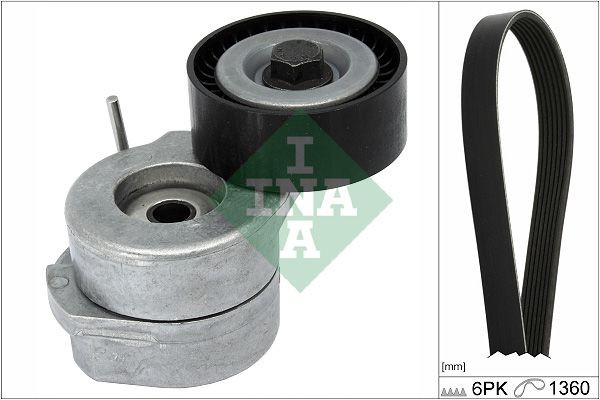 Schaeffler INA 529 0293 10 Keilrippenriemensatz FüR Opel-image