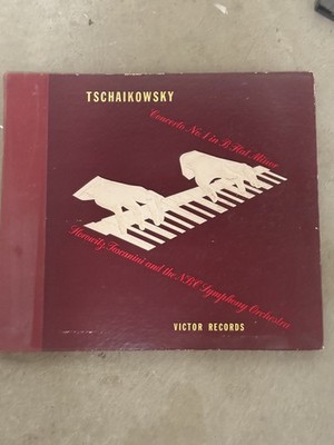 Tschaikowsky Victor Records  Concerto No 1 In B Flat Minor