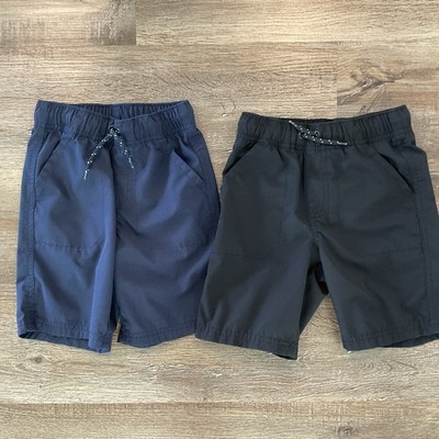 Lot Of 2 Boys Jumping Beans  Size 5 Tech Shorts Blue Black