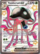 Toedscruel ex Shiny Ultra Rare SV: Paldean Fates 213/091 NM