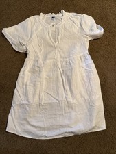 White Old Navy Cotton Dress Size M