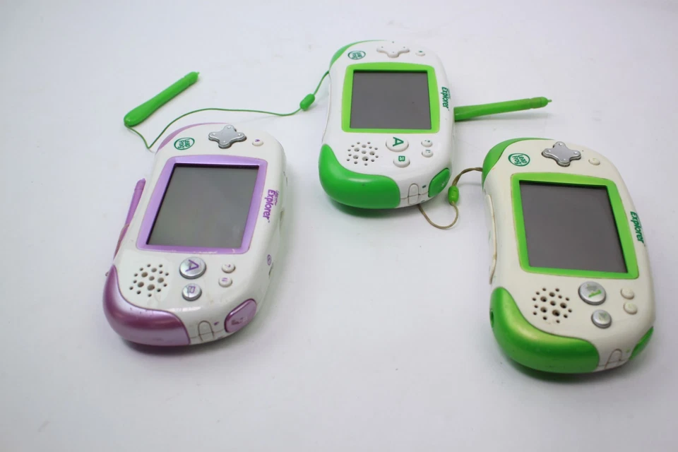 Lot of 3 Leap Frog Leapster Explorer Learning System (1) 39200 (2) 39100 - Image 3 of 4