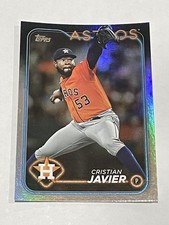 2024 Topps Baseball Rainbow Foil #269 - Cristian Javier - Houston Astros