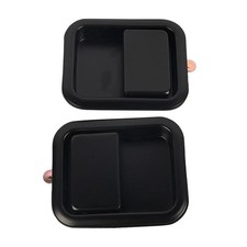 2pcs Exterior Door Handles For 97-06 Jeep Wrangler Tj Front Metal 5517638283ae