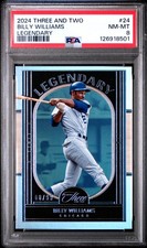 2024 Panini Three And Two Legendary #24 Billy Williams /99 PSA 8