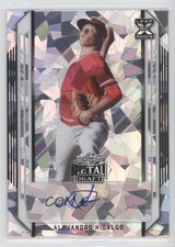 2021 Leaf Metal Draft Silver Crystals Alejandro Hidalgo #BA-AH1 Auto n1u