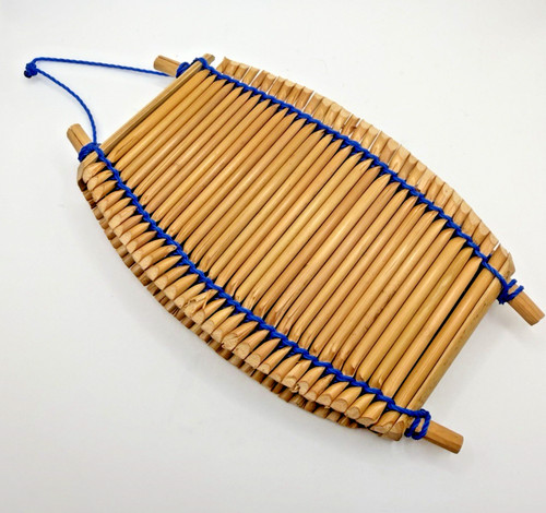 Handmade African Kayamba Rattle-Shaker-Reed & Seed Percussion Instrument