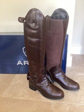 ARIAT BROMONT PRO TALL H20 INSULATED RIDING BOOTS BNWT SIZE 6.5UK SHORT BROWN