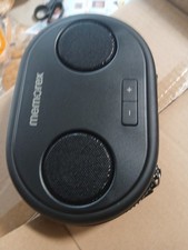 Memorex Portable Bluetooth Speaker with Case Black
